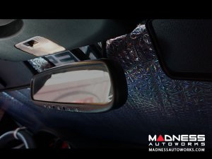 FIAT 124 Windshield Sunshade/ Reflector - BlackOut Sunshades - Roll Up